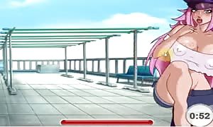 Poison Ivy hentai sex game with Ryu Hayabusa