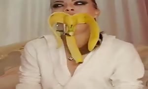 humorous deep throat banana