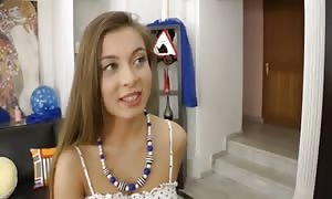 Russian hottie
 assfucked on camera