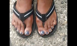Brittany Johnson grey feet