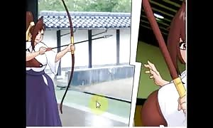 cartoon sex game Hitomi sensei sex on asian
 archery
