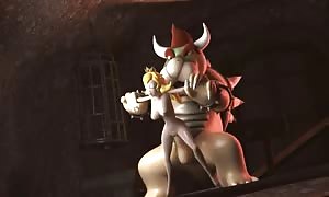 Princess Peach getting your hands on your mitts on
 fucked by Bowser (Nintendo)