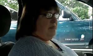 huge wonderful
 woman stroke his cock job #9 In the vehicle
, Married Sneaky old wife