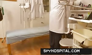 mature doctor videtaping young ladies for the period
 of pussy evaluation