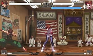 King of Fighters XIII animated comic Kensou VS Yuri