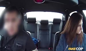 Spicy as hell female is taking this cop's rigid penis
