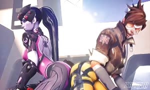Overwatch - Tracer can
 get
 kinky! (3D animated POV)