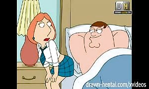 Family man cartoon - mischievous Lois needs anal-sex