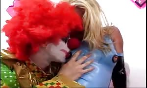 Jodie Moore does not
 think fucking A Clown Is funny
